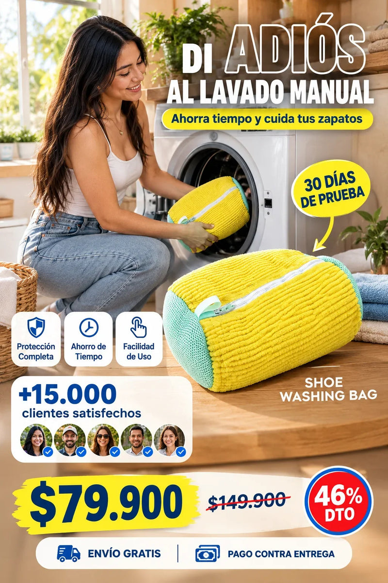 Funda para lavar calzado