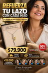 Collar Mama e Hijo Abrazo Amor Infinito
